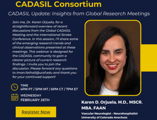 CADASIL Consortium February Webinar