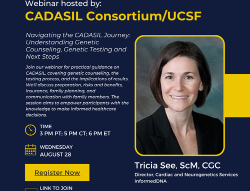 CADASIL Consortium August Webinar Replay