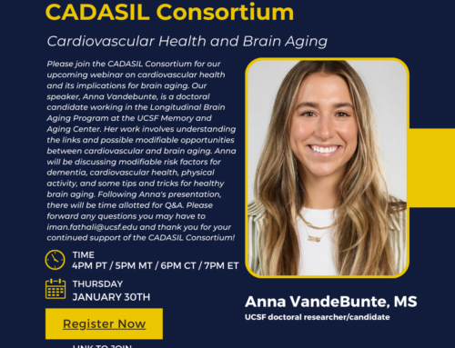 CADASIL Consortium January Webinar