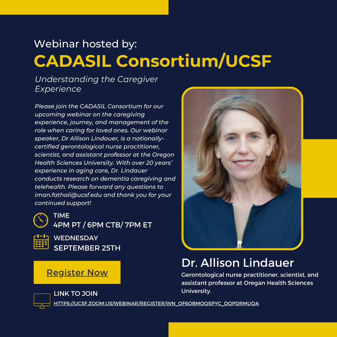 CADASIL Consortium September Webinar 2024