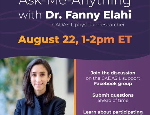 Ask-Me-Anything with Dr. Fanny Elahi on August 22!