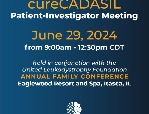 cureCADASIL Patient-Investigator Meeting 2024