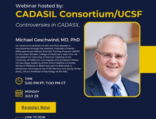 CADASIL Consortium July Webinar