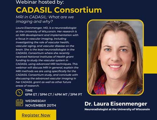 CADASIL Consortium November Webinar