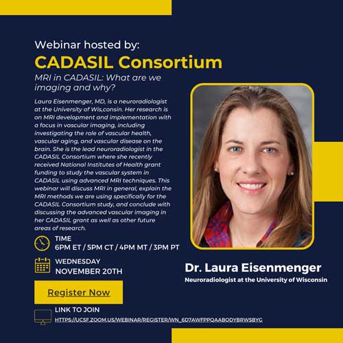 CADASIL Consortium November Webinar 2024