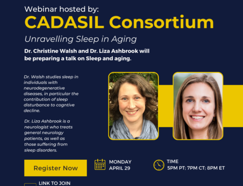 CADASIL Consortium Sleep Webinar